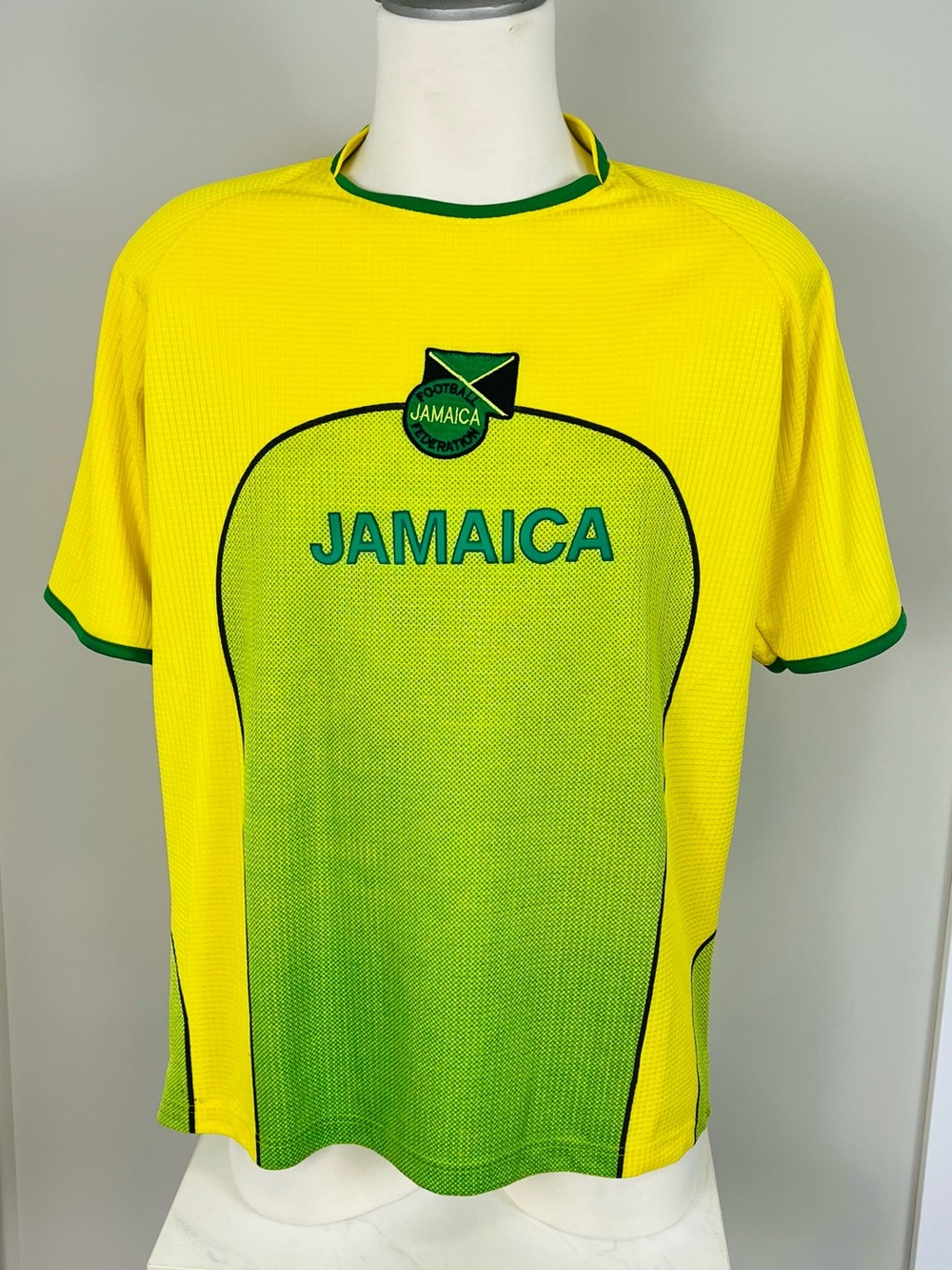 Jamaica Yellow & Green Soccer Jersey